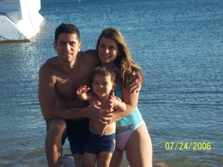 me and fam, Greece 2006