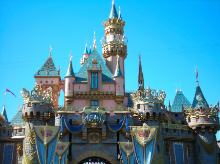 The 50th Anniversery of Disneyland--Sleeping Beauty's Castle
