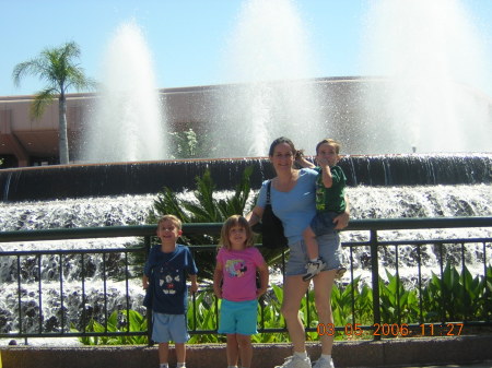 Donna, Anthony, Sarah, and Mason Finch March, 2006