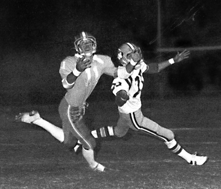 Me in 73 -- interception against Wilson -- 34 years ago ( no color back then)