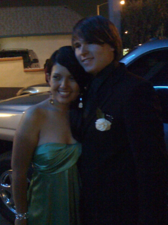 My baby Josh at his prom