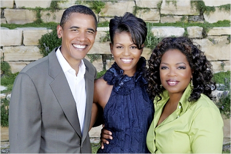 Our New President and !st Lady& sister  Oprah