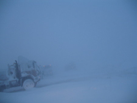 Winter in Yamburg, Siberia