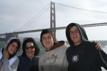 Niece and nephews in San Francisco