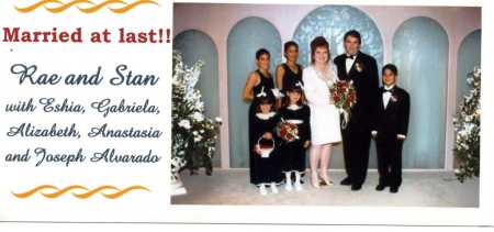 Rae & Stan's wedding - November 27, 1998