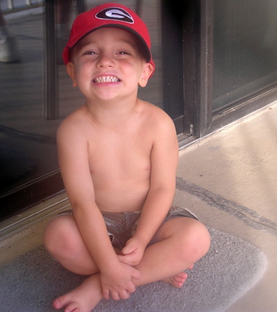 My pride and Joy..Grandson Matthew almost 4 years old