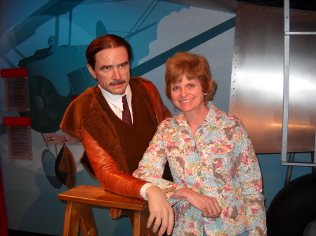 Cynthia getting to know Howard Hughes