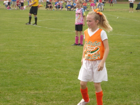 My soccer player Kristin