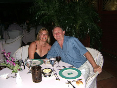 Patty and I in Jamaica