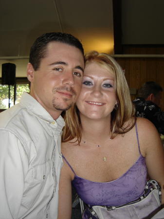 My daughter, Amanda and my son-in-law, Josh