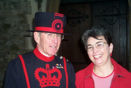 The "Boss" and a Tower of London "Beefeater"