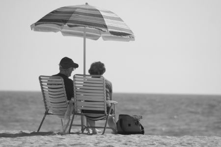 Couple on Florida Beach