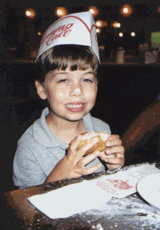 My little boy loves beignets - 1999