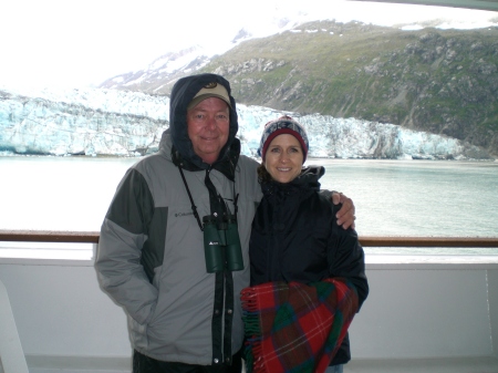 my husband and I on an alaskan cruise (2008)