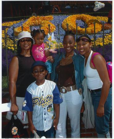 family in disneyland 2006