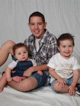 Dylan 16mos, Ryan 14 and Jesse Lee 3yrs.