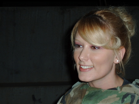 My daugher, Jennette in Iraq 2006