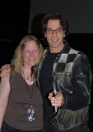 me and Rick Springfield