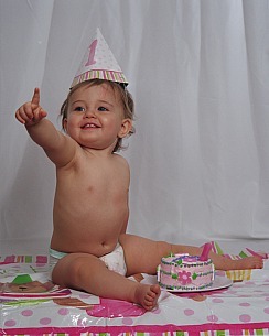 Catherine's First Birthday!