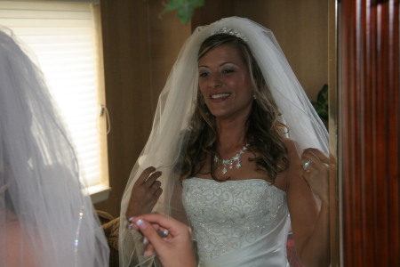 My wedding day!