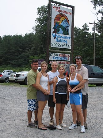 Family on rafting trip Sept 2006