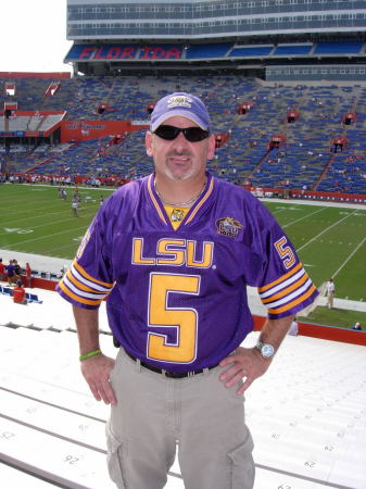 In the Gator Student section at the Swamp!