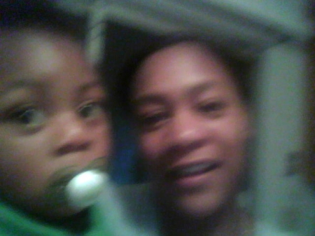 Me and my Grandson, Treyvon