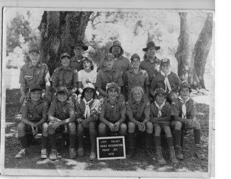 Boy Scout Troop 183  Anaheim 1976