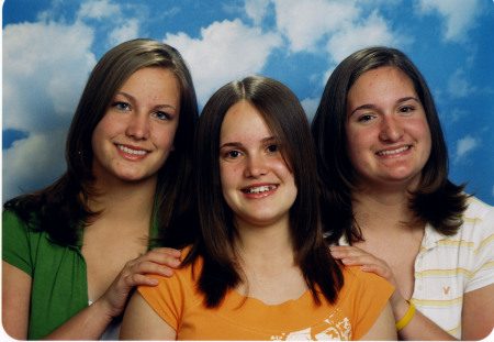 My 3 Daughters...  Heather, Sarah & Emily...