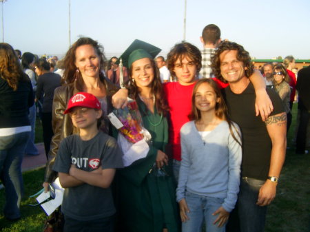 family photo @ Lexi's grad.