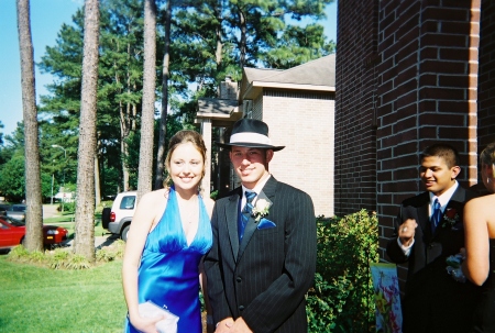 Tomball High Prom - 2007 - Kristen and Jason
