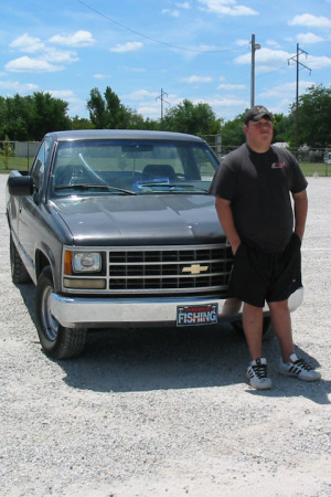 Big Grandson and his Truck