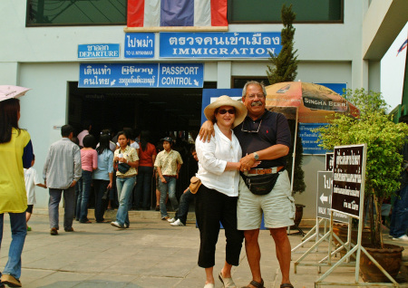 Myanmar Border Crossing from Thailand