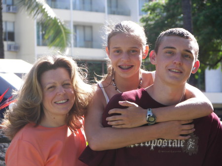 My Kids & I in Hawaii