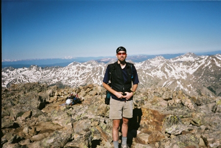 summit of Mt Holy Cross