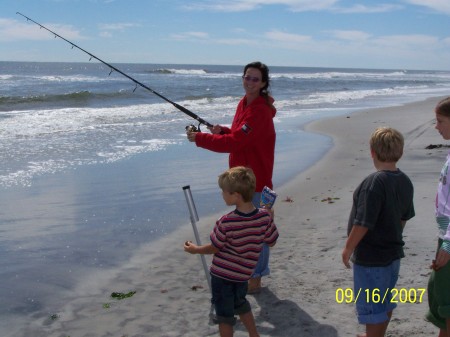 Fishing with the kids