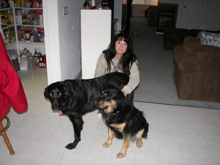 Sally & Zeus & mommy! 12/2006