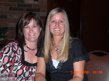 My friend Lisa & me