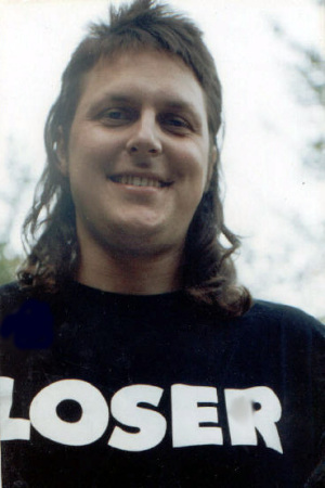 Ivar in 1992. My bachelor party. Nice mullet!