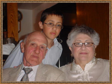 June 2005-8th Grade Graduation Dinner with Grandparents