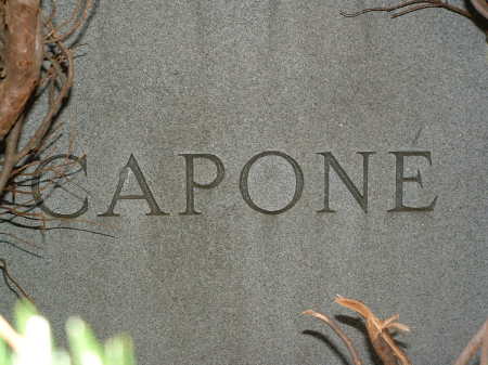 Al Capone Headstone