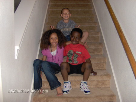 My two Little ones and there Buddy (DeAnte', Tamia, & Jalen)