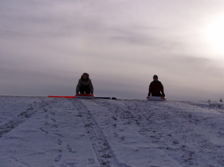 sledding