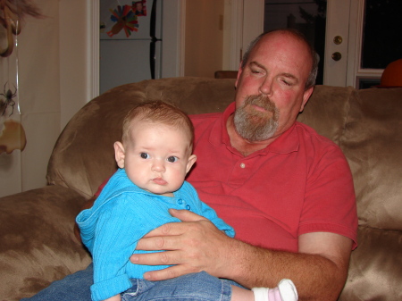 Chloe and Grandpa