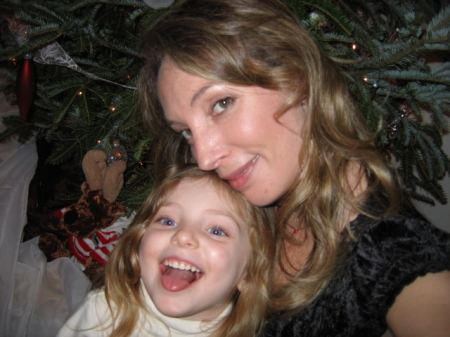 Mary Clara and I - Christmas 2006