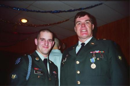 Army Son Michael (on right) December 2006