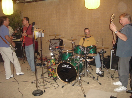 me and the band jammin