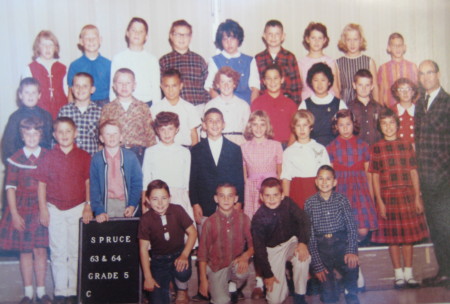 Spruce Elementary, 5th grade '63- '64