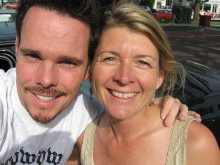 Kevin Dillon and Angie