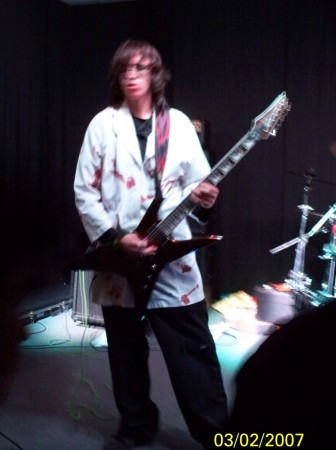 My son, the Rock Star